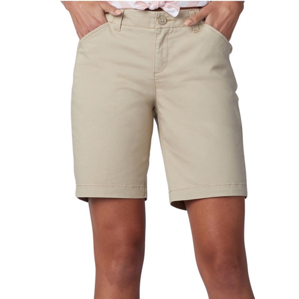 Lauren Ralph Lauren tan chino twill bermuda shorts